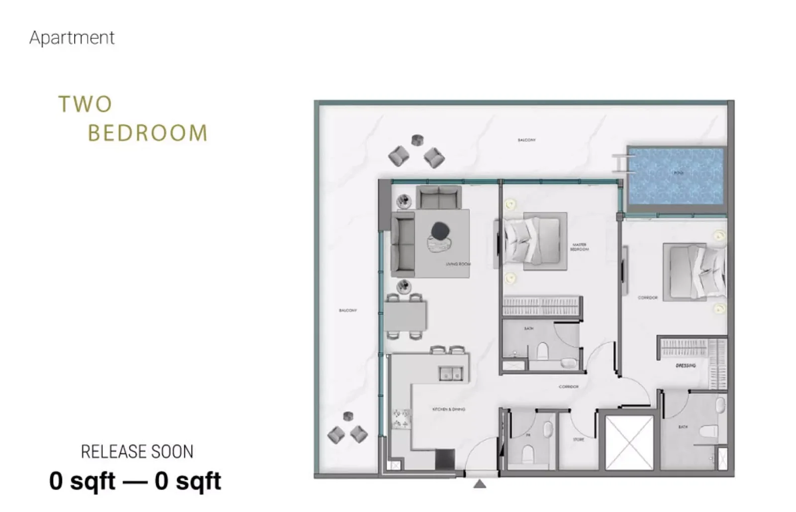 2 Bedroom